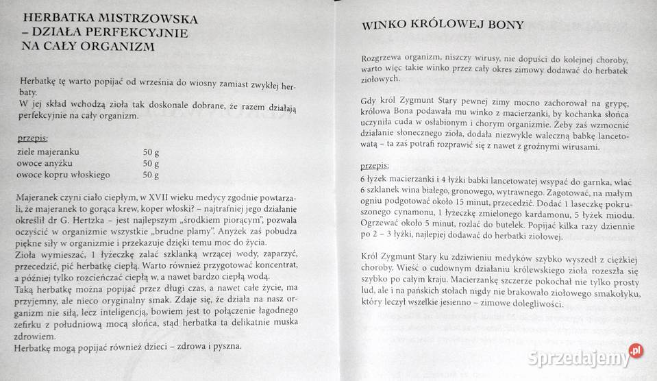 Na odsiecz grypie Stefania Korżawska Chełm sprzedam