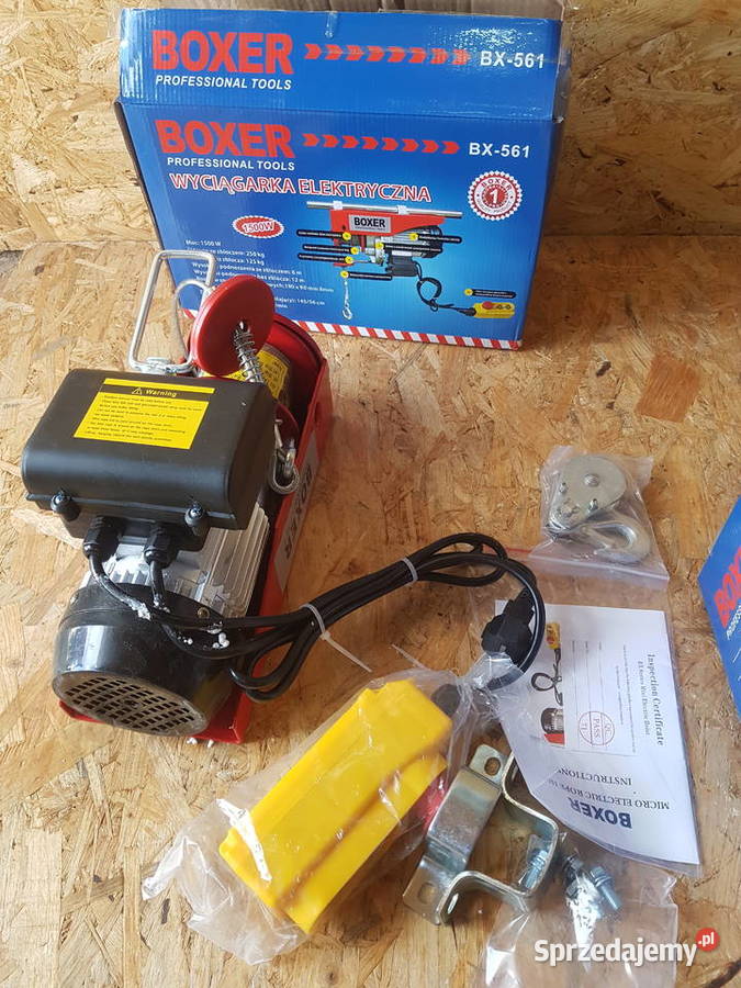 Wyciągarka Elektryczna Boxer 1500W 125250 Głogowa