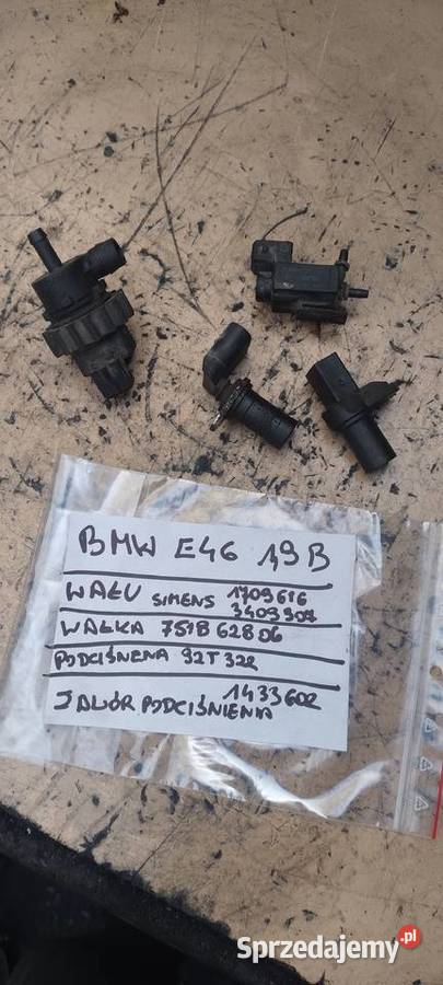 BMW E46 19 czujnik wału 1709616 wałka 751862806