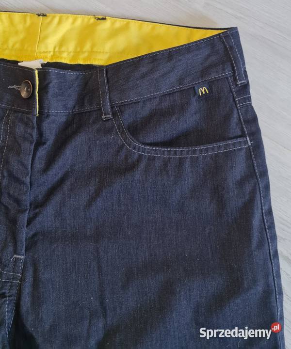 Spodnie MC Donald 38M Bez wzoru Łódź