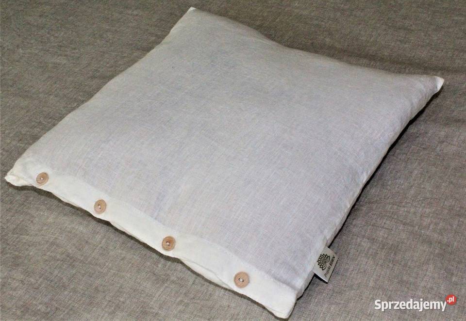 Szeroka tkanina lniana 100 len szer 260 gr 185gm