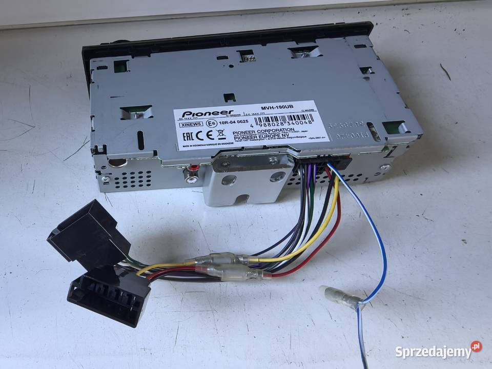 Radio samochodowe Pioneer z CD USB i Aux Radioodtwarzacze wielkopolskie Poznań