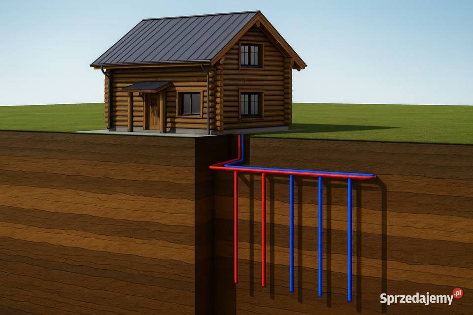 domu 140m Gruntowa Pompa ciepła Thermia 6kW Kalisz sprzedam