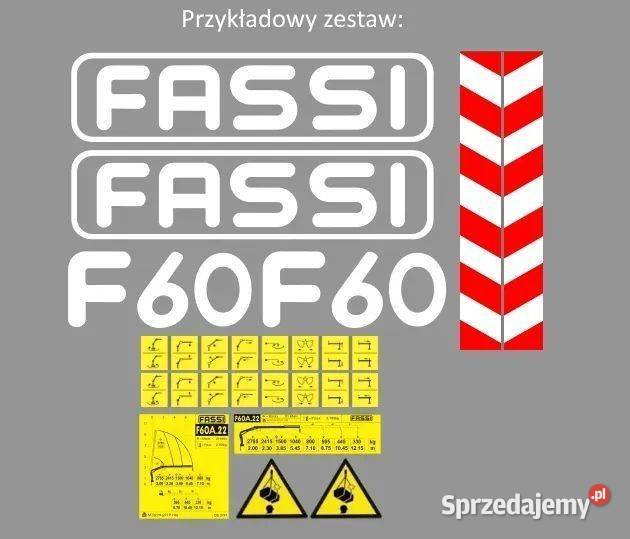 Naklejka oklejenia na każdy model HDS FASSI mazowieckie Janików