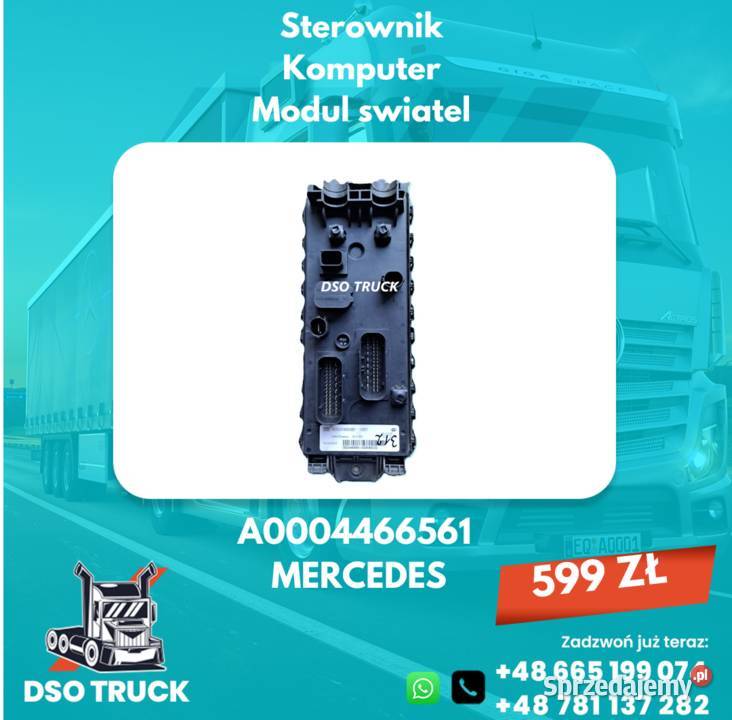 Sterownik Komputer Modul swiatel A0004466561 sprzedam