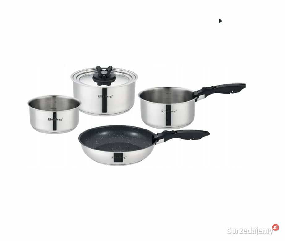 159 Garnki nierdzewne Klonberg z odpinana rączką Garnki i szybkowary Zabrze
