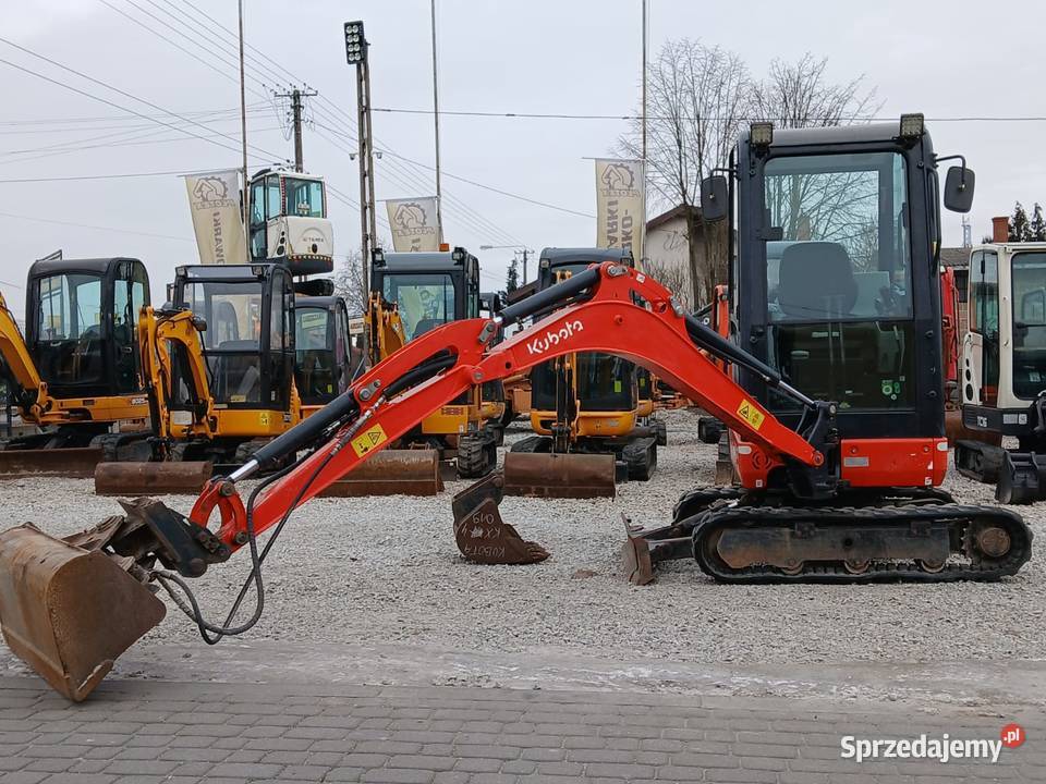 Kubota KX0194 Minikoparka z 2020 roku waga 1900 nie łódzkie Złoczew