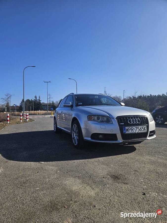 Audi A4 B7 18T Quattro Sline 2005 339 RECARO podgrzewane fotele Milanówek