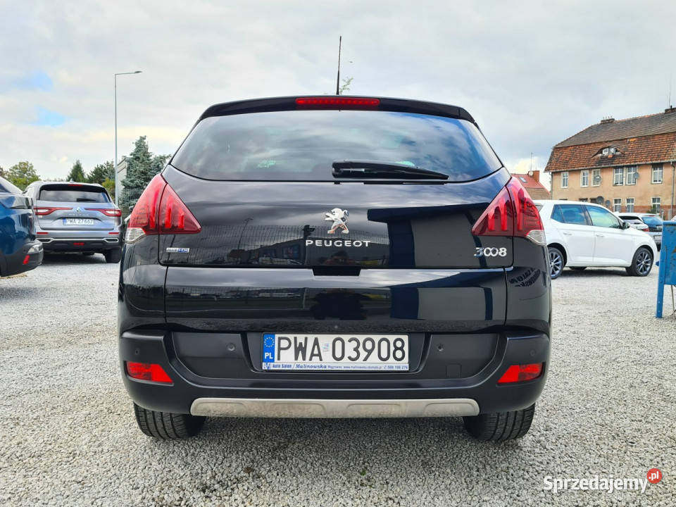 Peugeot 3008 Automat SzklanyDach Navi Kamera Rok produkcji 2016 Wągrowiec