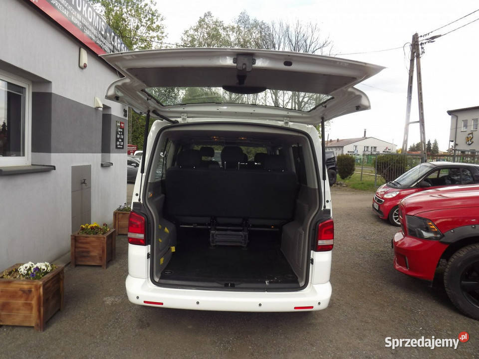 Volkswagen Caravelle Caravelle 9osobowyT5 biały lubelskie Janów Lubelski
