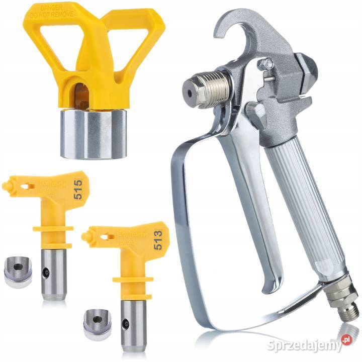 Agregat Malarski HQ PaintMaxx 1200W Zestaw małopolskie Ludźmierz