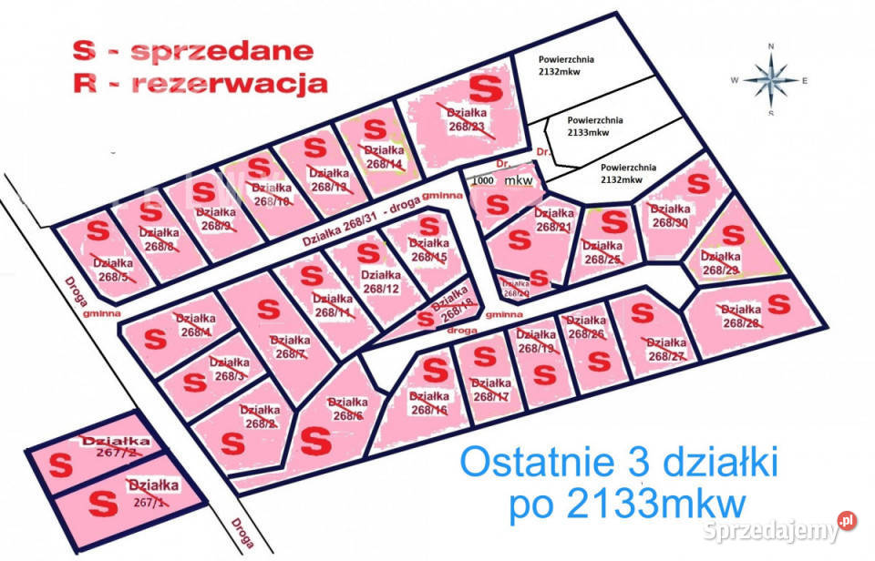 Działka Świętajno 2133m2 szambo warmińsko-mazurskie