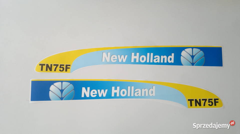Naklejki na traktor Holland TN75F Wola Wiewiecka