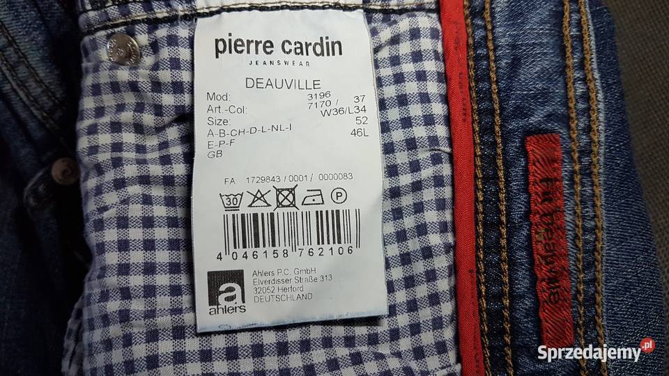 Dżinsy Męskie Pierre Cardin Pierre Cardin Kudowa-Zdrój sprzedam