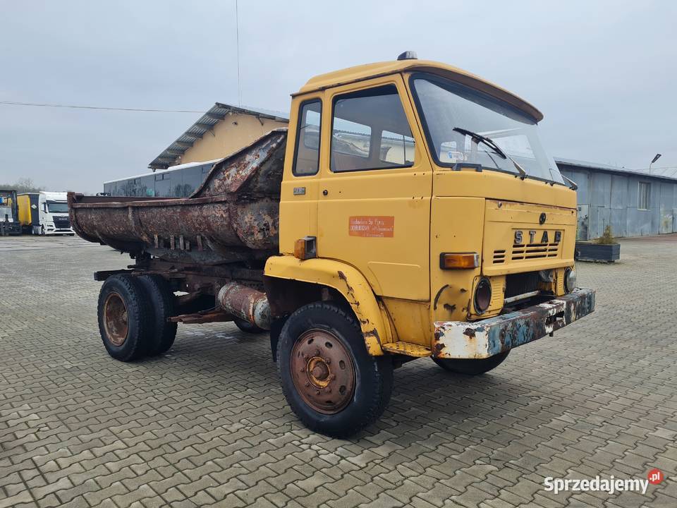 Samochód STAR W28 1971 wywrotka małopolskie Dąbrowa Tarnowska