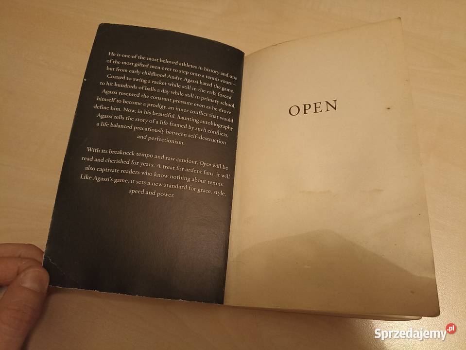Andre Agassi Open An Autobiography wyd Alfred A Pozostałe Kraków