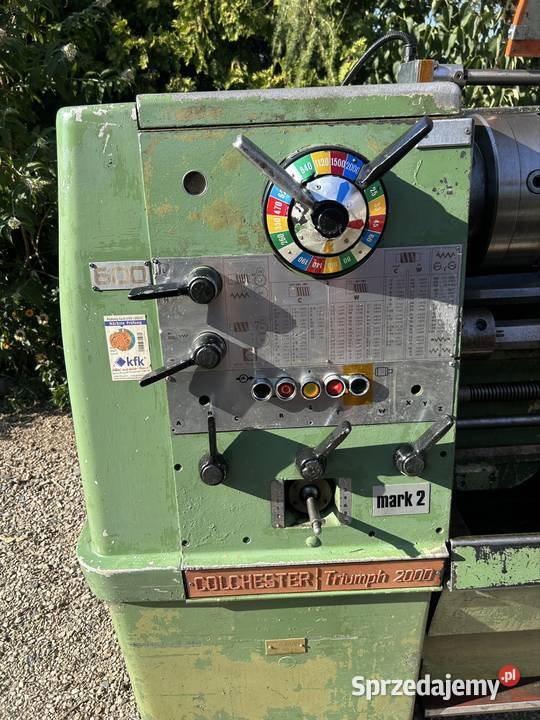 Tokarka uniwersalna Colchester Triumph 2000 Mk2 sprzedam