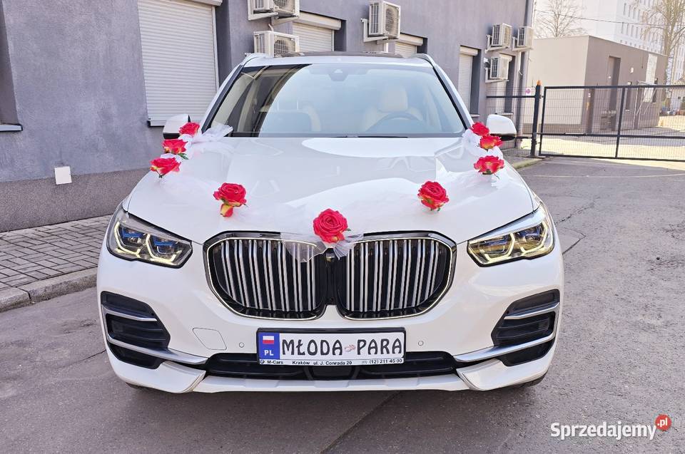 BMW X5 4X4 Nowe Auto do Ślubu Samochód na Wesele śląskie Częstochowa