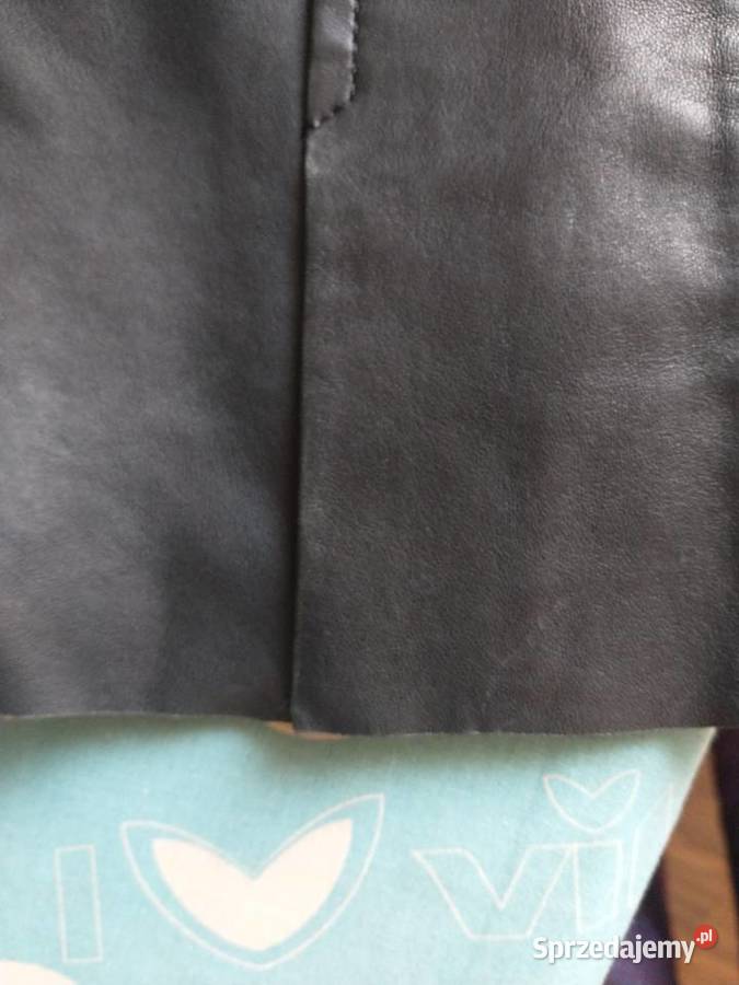 Kurtka skórzana Ochnik czarny małopolskie Bochnia