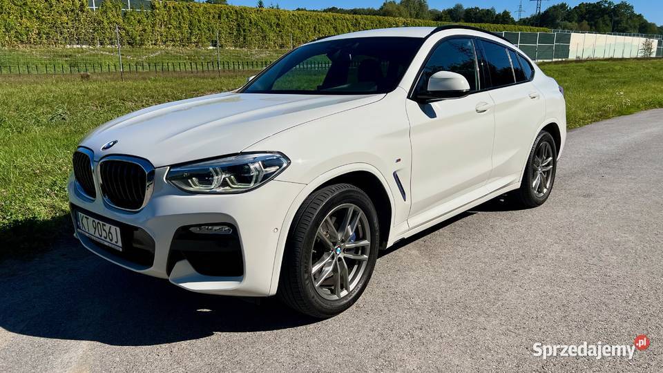 BMW X4 M Sport 20 benzyna 252 2019 62 380 małopolskie sprzedam