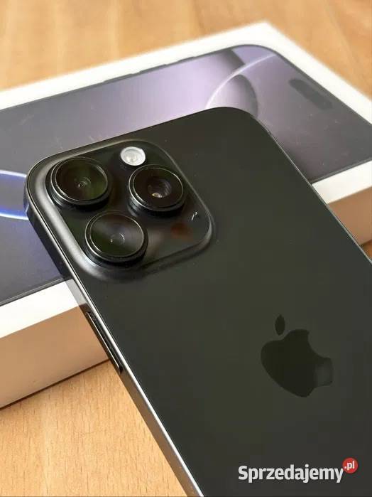 Elegancki iPhone 16 Pro 1TB w pięknym stanie Poznań