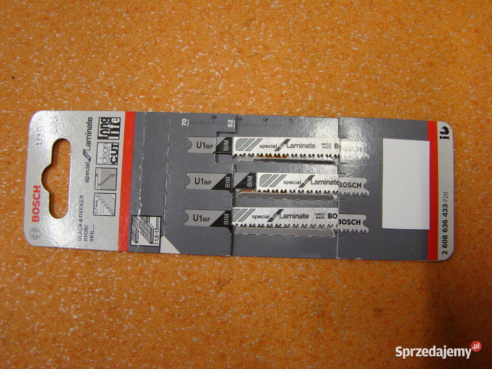 Brzeszczot BOSCH typ U 1 BIF 3 Ref 2 608 636 433 Bielsko-Biała