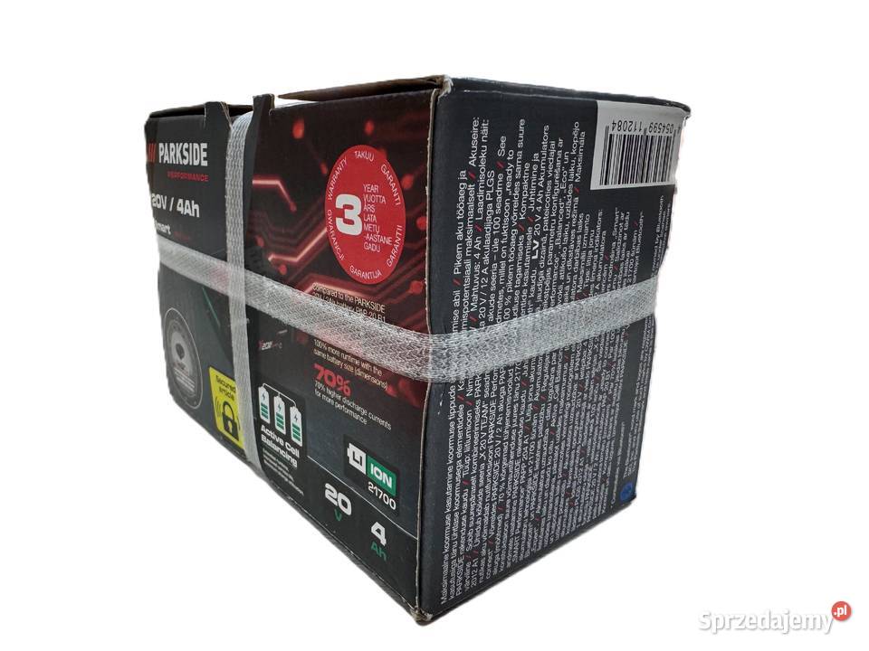 Akumulator LiIon Parkside PAPP 204 A1 20 V 4 Ah warmińsko-mazurskie Elbląg