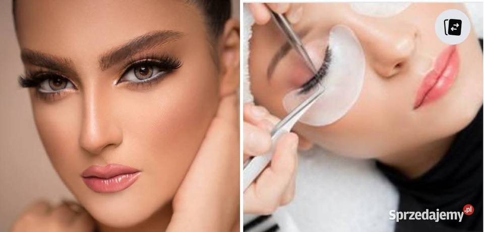 Profesjonalna stylizacja rzęs Ozorków Fryzjerstwo i kosmetyka łódzkie usługi dla zwierząt