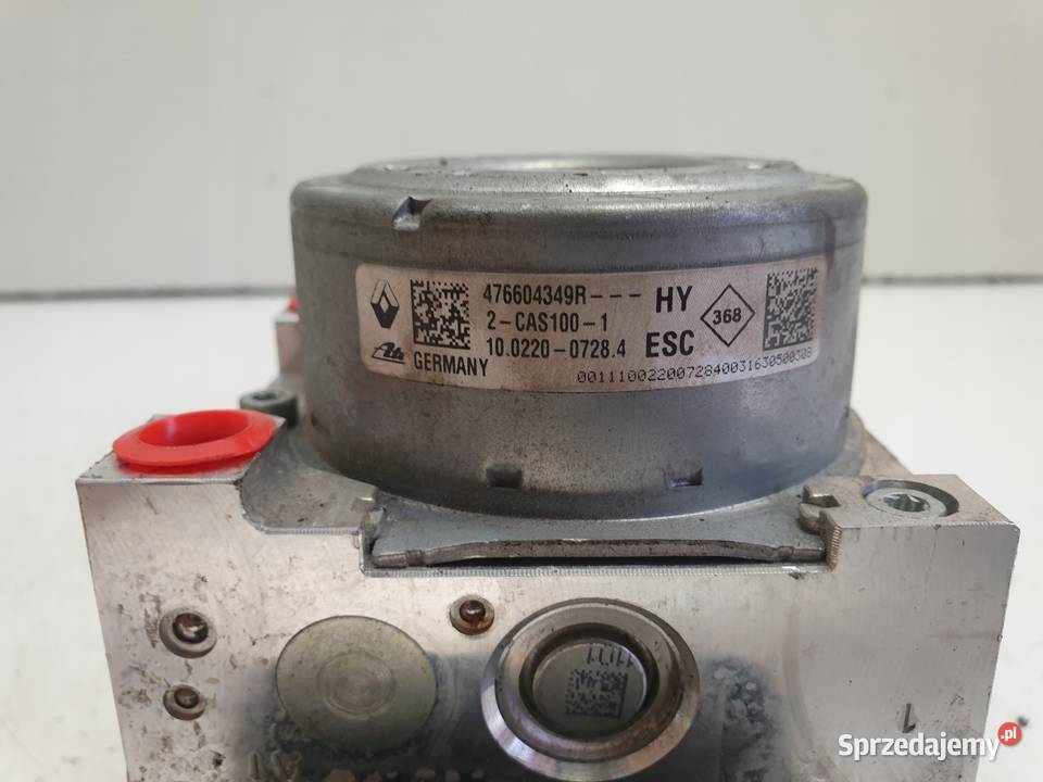 Renault Talisman POMPA ABS Sterownik 476604349R Części samochodowe Rudka