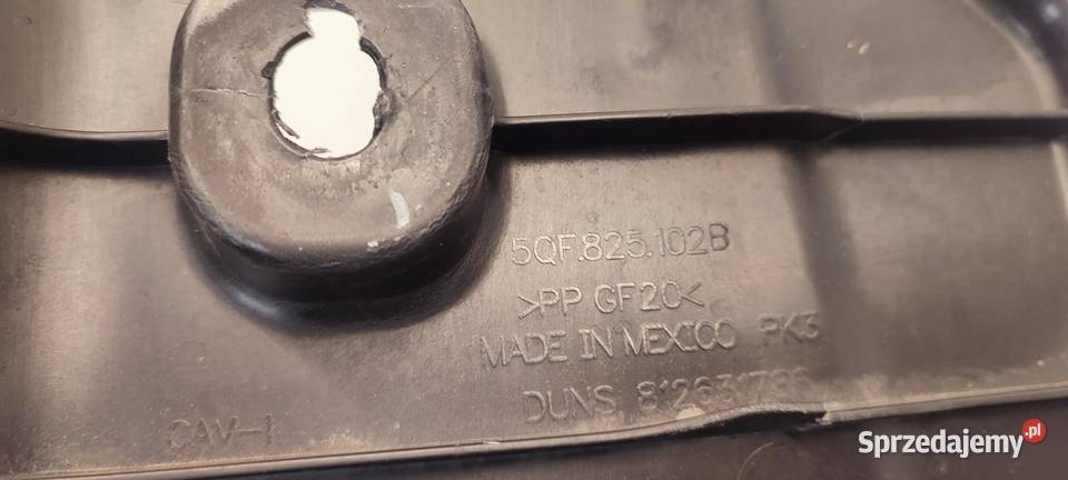 VW TIGUAN II OSŁONA PODOWZIA PRAWY TYŁ sprzedam