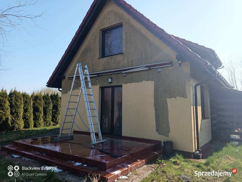 Mycie i malowanie elewacji budynków dachów wielkopolskie Trzcianka
