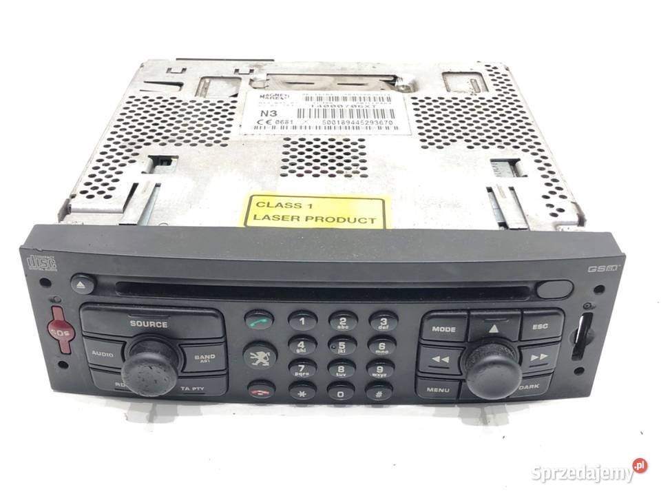RADIO PEUGEOT 807 14000706XT ODTWARZACZ sprzedam