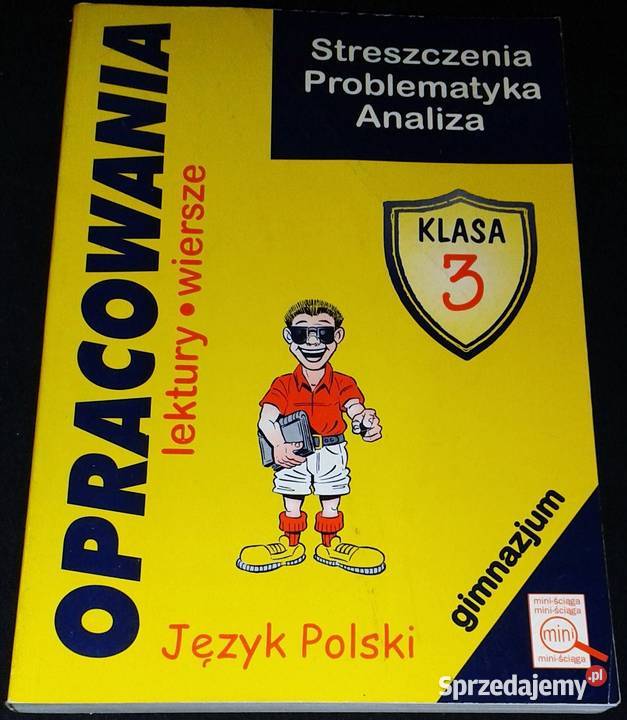 Opracowania lektury wiersze kl 3 Język polski Chełm