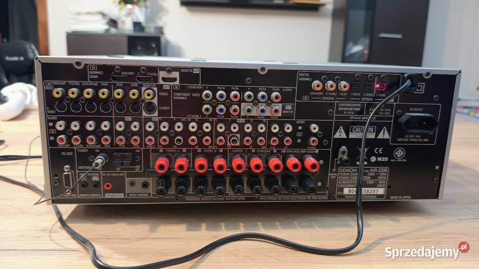 Amplituner Denon AVR 2308 prod Japonia Amplitunery Ostrzeszów
