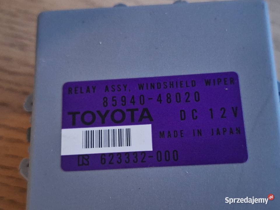 Lexus RX 400h moduł wycieraczek 8594048020 osobowe kujawsko-pomorskie Toruń