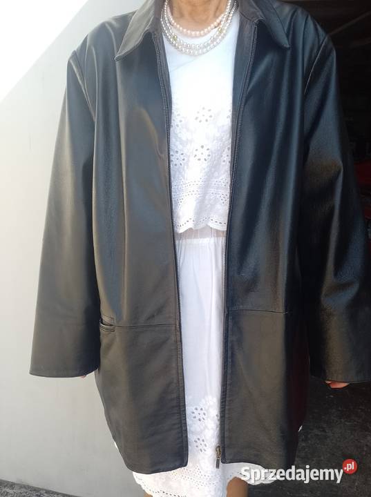 2XL3XL Skórzana kurtka z Londynu Genuin Leather Kraków