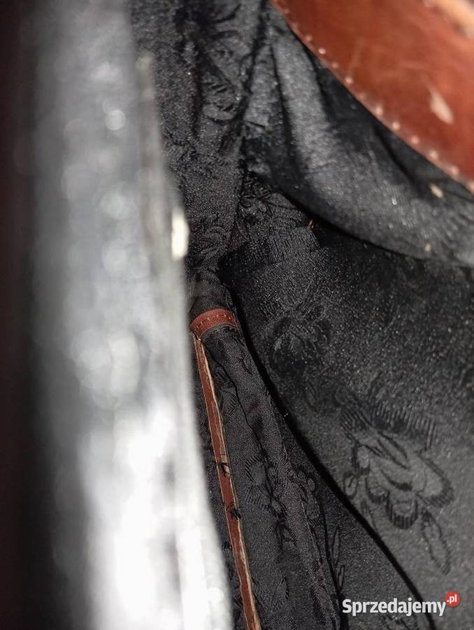 Skórzana Teczka na Dokumenty VINTAGE Warszawa