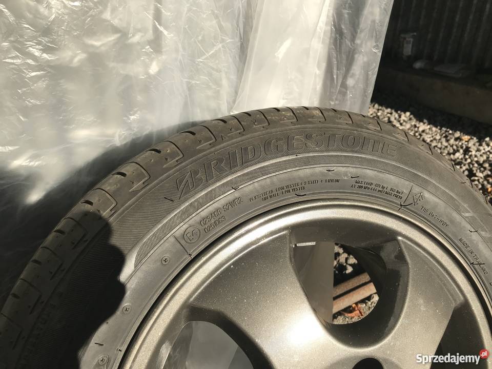 PRAWIE NOWE FELGI GMOPEL grafit z brokatem