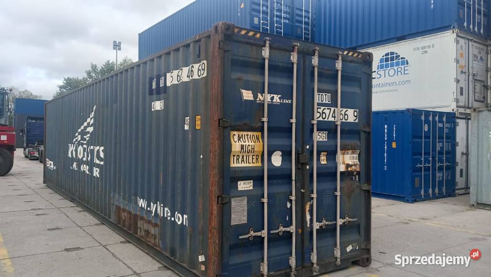 Kontener morski 12 metrowy 40 HC sprzedam podlaskie Łomża