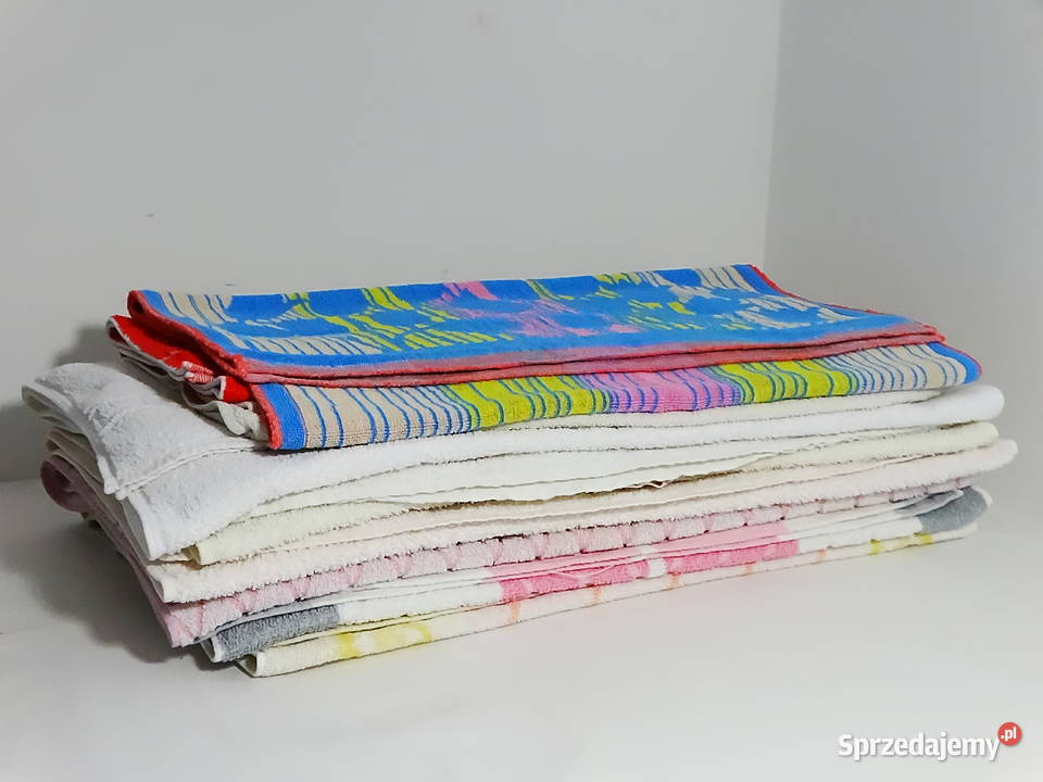 Ręczniki kąpielowe używane 130x60 10 wielokolorowy Biłgoraj