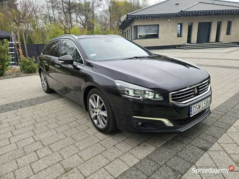 Peugeot 508 508 GT LINE 20 150 klimatronik elektrycznie ustawiane fotele Strzegom