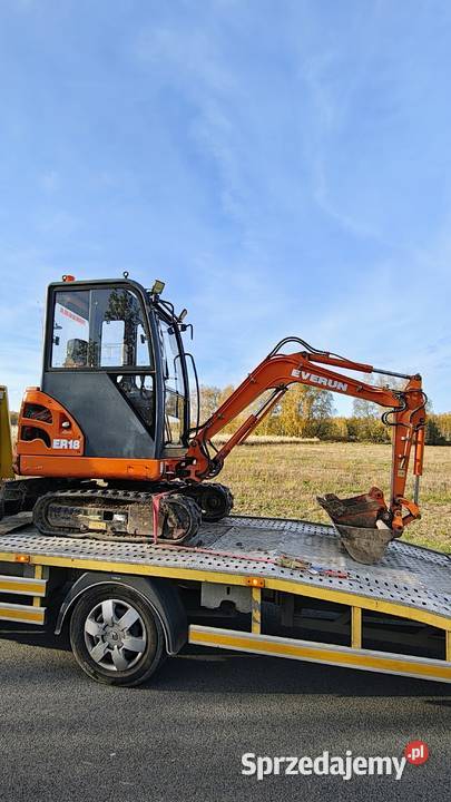 Minikoparka EVERUN ER18 1800 Koparki Skierniewice sprzedam