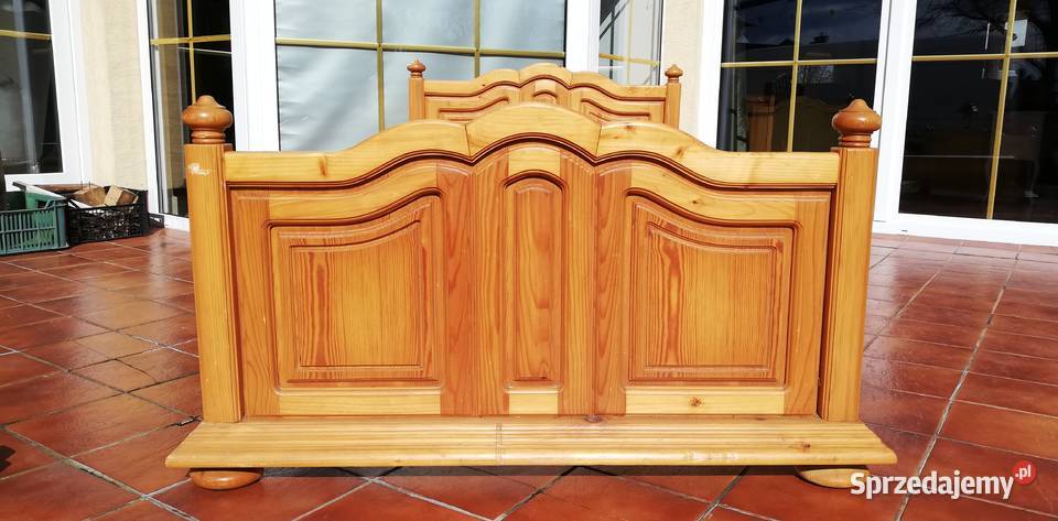 Rama łóżka 100x190 sosnowa drewniana łóżko Garwolin