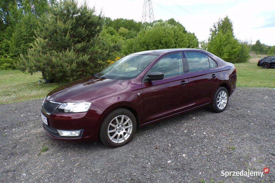 Skoda Rapid I 12 TSi 86 Klima Ładny Stan autoalarm wielkopolskie Piła sprzedam