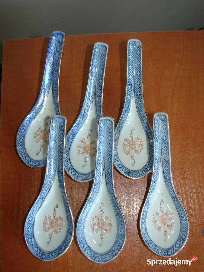 ryżowa porcelana łyżeczki Pruszcz Gdański