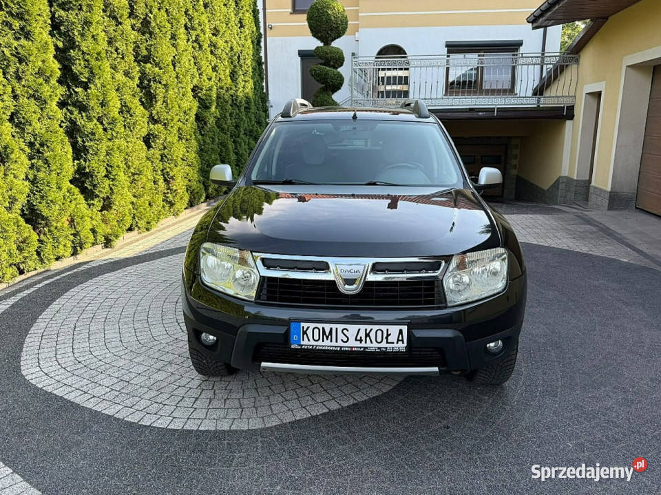 Dacia Duster Prosty Silnik Klima Skóry GWARANCJA czarny mazowieckie Płońsk