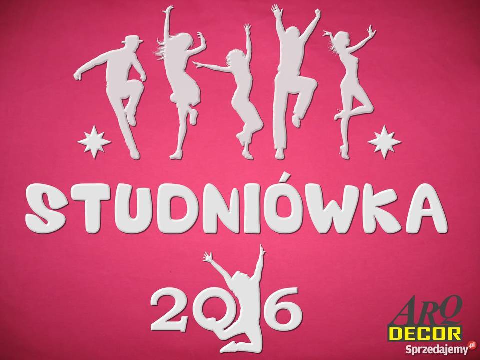 Dekoracje Napisy Na Studniówkę Pozostałe Dębna