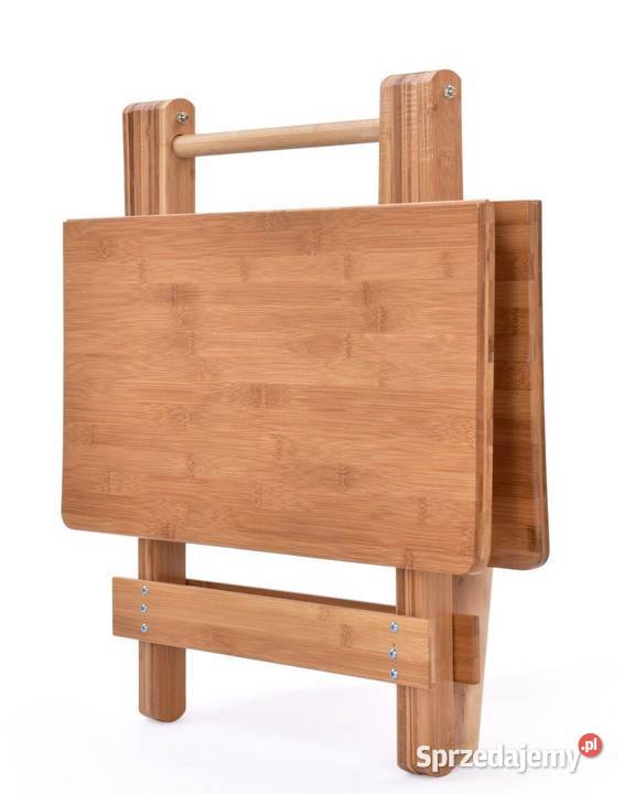 SKŁADANY BAMBUSOWY STOLIK GoEco Warszawa