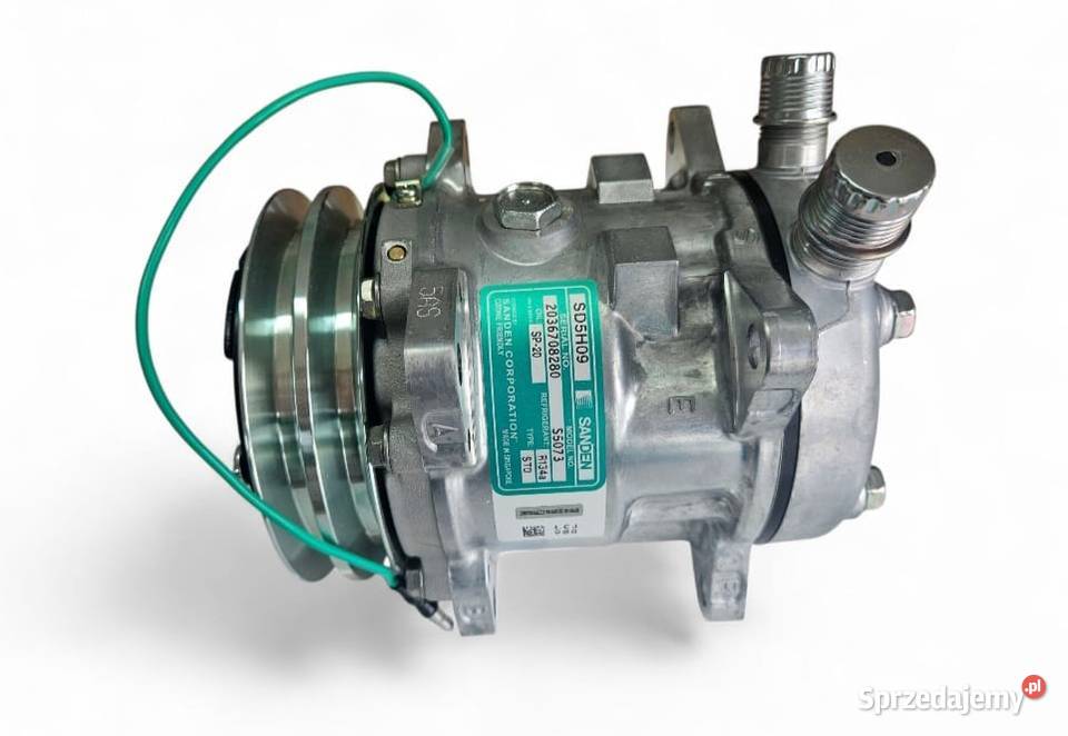 Sprężarka Klimatyzacji Kompresor Sanden MASZYNY dostawcze Łódź
