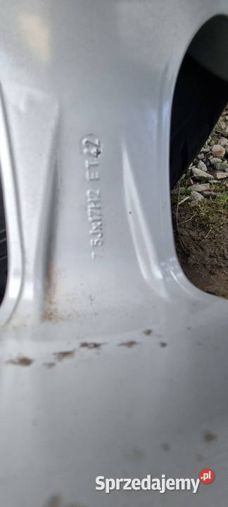 Komplet alufelg Mazda 5x1143 R17 ET42 5J podkarpackie Błażowa